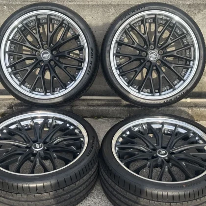 JDM 20 WORK ZEAST STX 2-piece tires. Pick-up welcome. 2024 model. Deep No Tires