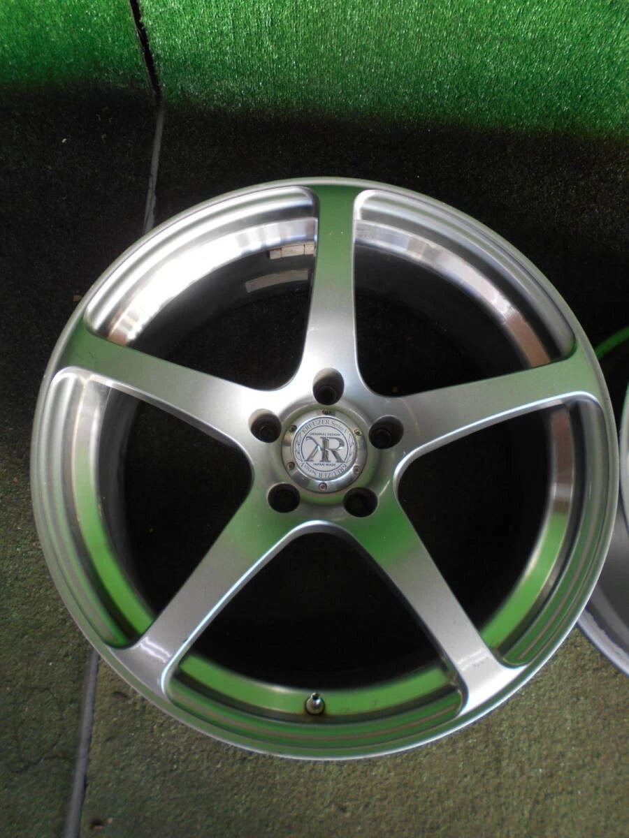 JDM Discontinued Yokohama KREUZER SERIES V Black Aluminum Wheels 2-Boo No Tires - Image 2