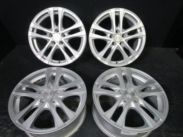 JDM Aphrodite WX 7J-17+48 114.3 silver wheels with Goodyear IceNavi 7 No Tires - Image 2
