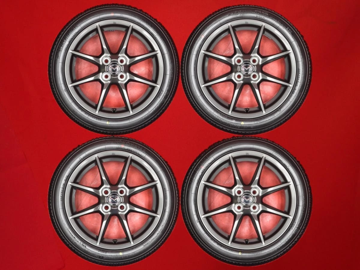 JDM Tires for the Roadster ND5RC: OEM 6.5J 16PCD100 4-lug +45 bolt pat No Tires