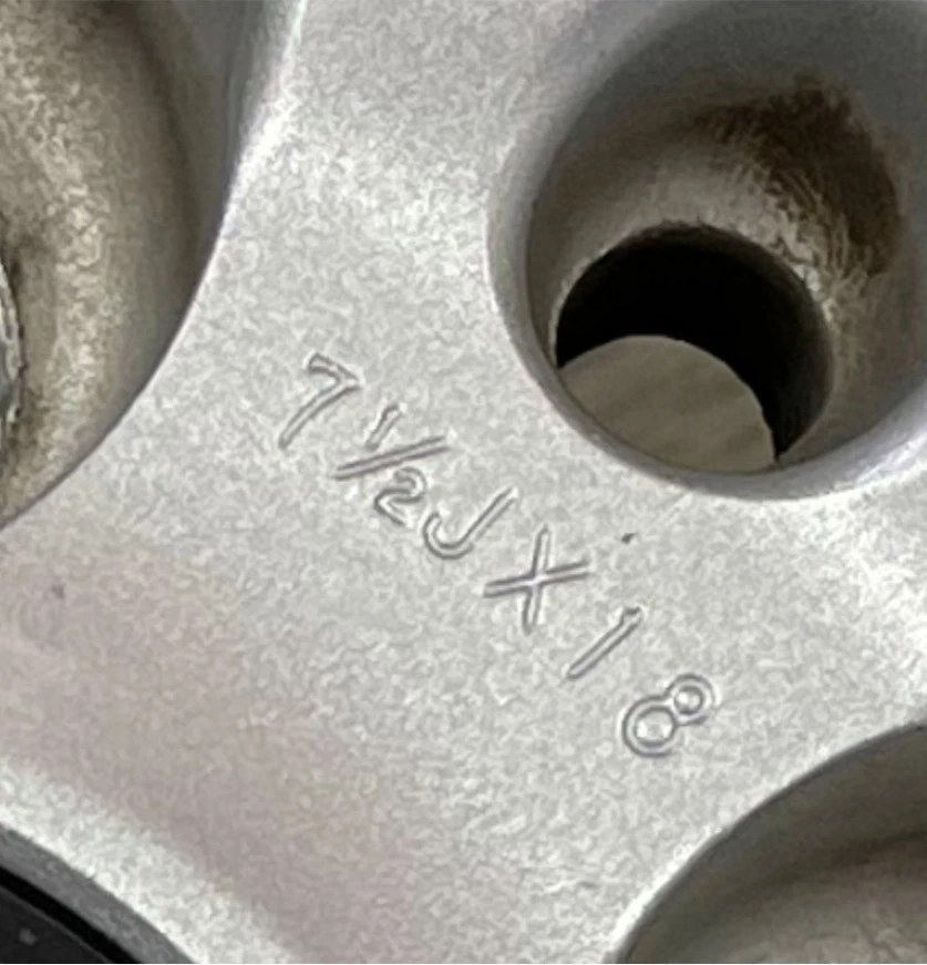 JDM BBS RG-R RG747 Wheels 4-wheel 7.5J-18 PCD100 5H +49 offset 56mm hu No Tires - Image 8