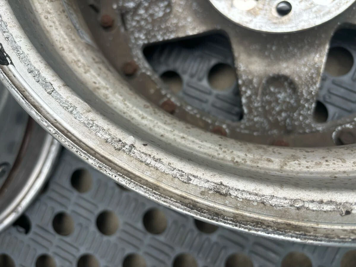 JDM Rare weds IMMER Racing Forg 1515x6.5J +36 PCD 114.3/5H Used 4Book No Tires - Image 8