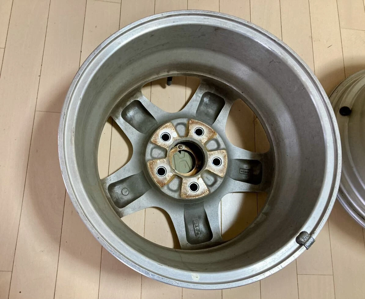 JDM Genuine HONDA NSX NA1 wheels 2-piece set. 6.5/8J-15/16 PCD114.3 5- No Tires - Image 7