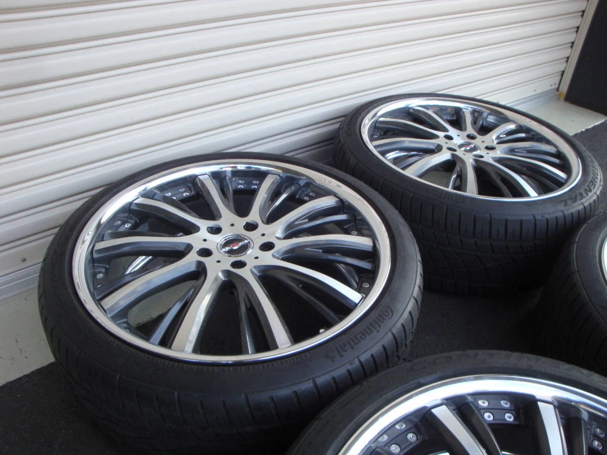 JDM For Alphard Vellfire etc. AME Charen 20 inch + ContinentalEXTREME No Tires - Image 5