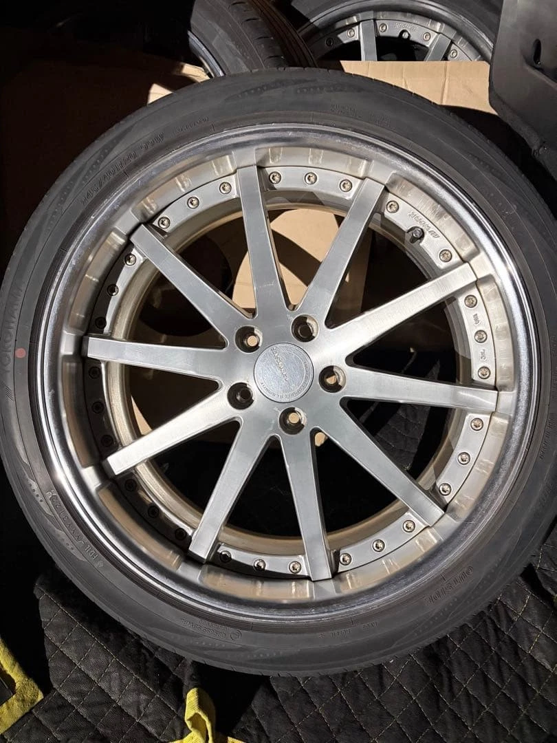 JDM WORK GNOSIS 20 inc 9.0 j +30 4 Book Set No Tires - Image 5