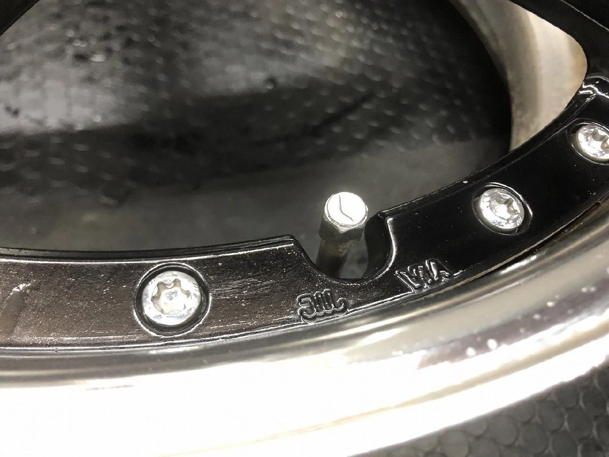 JDM WORK Lanvec LS1 wheels with aftermarket 194Book 7.5J5HPCD100+48 bo No Tires - Image 7