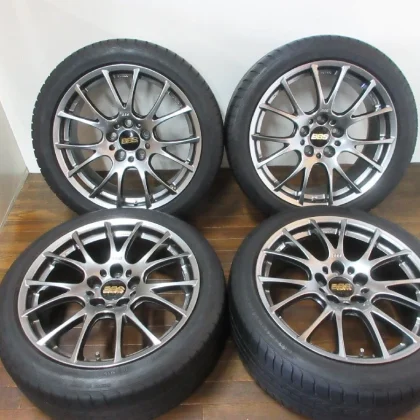 JDM BBS RE-V RE064 18in8J+33 5-lug PCD120 Efficient Grip 225/45 255/40 No Tires