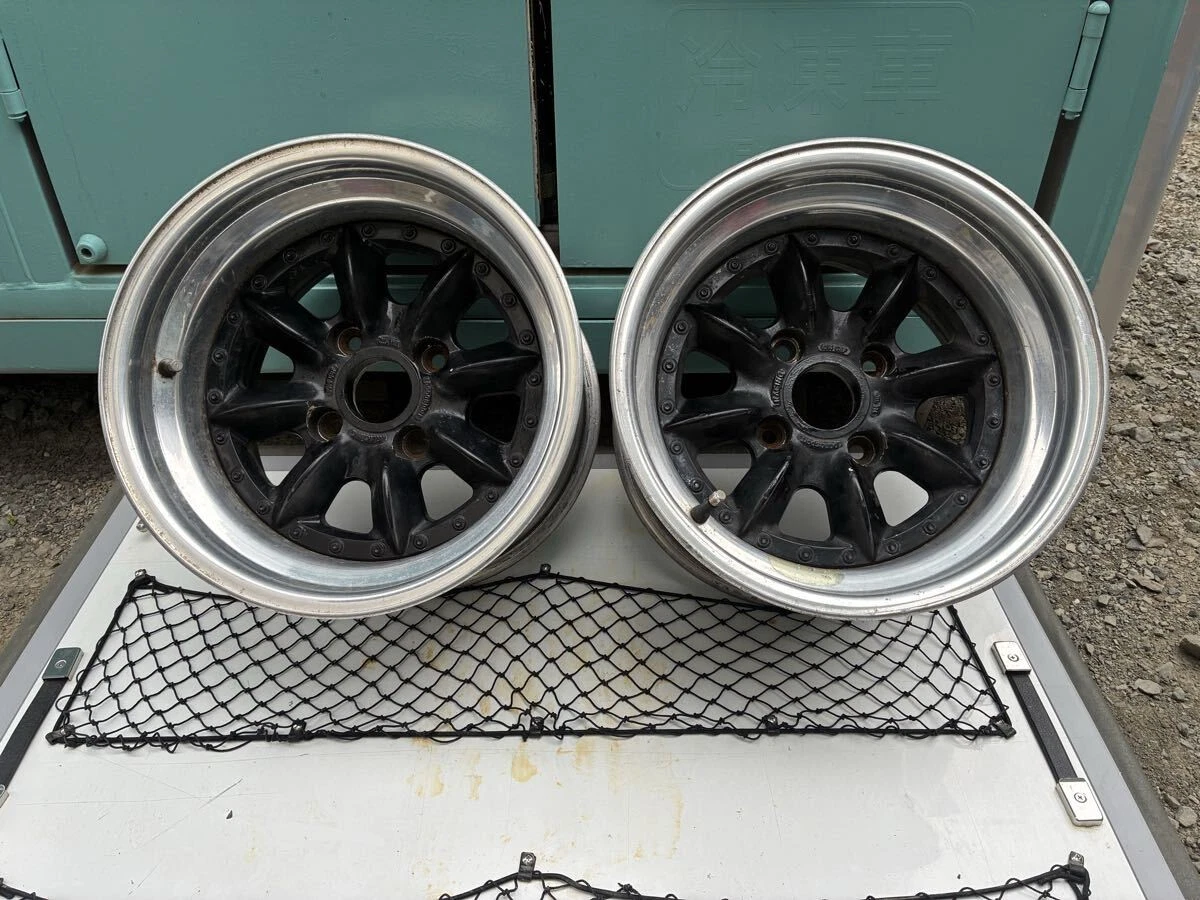 JDM The legendary 14 PANA SPORTS G7-C8R Watanabe Hayashi SSR deep rim No Tires - Image 2