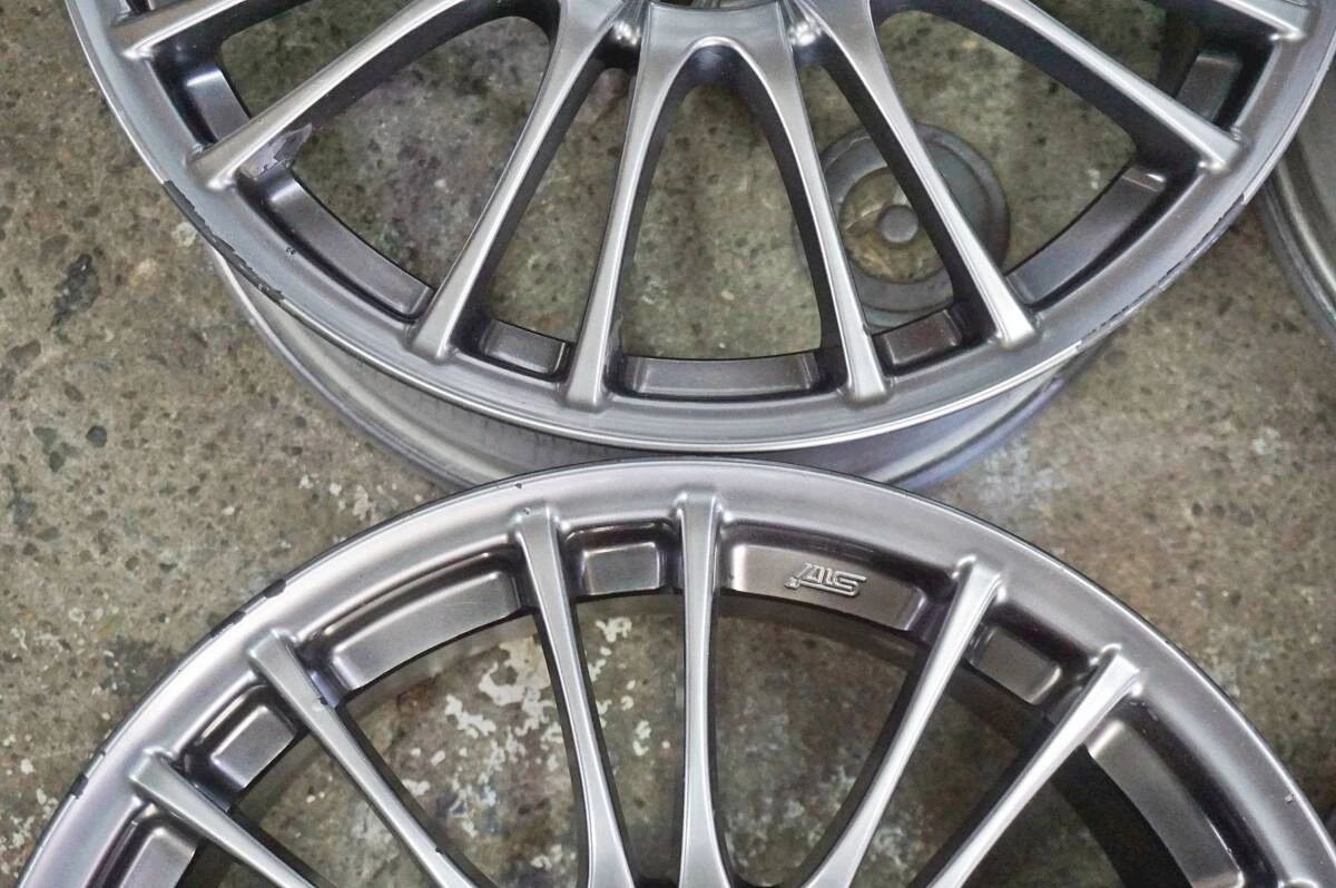 JDM Forged Subaru BBS RV739 WRX STI genuine OP 18in 8.5J +55 PCD114.3 No Tires - Image 7