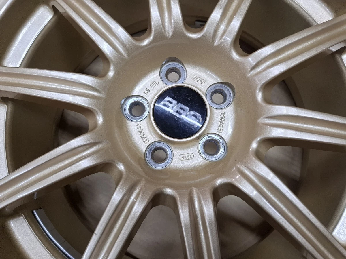 JDM Subaru Impreza WRX STI genuine BBS wheels 4-wheel Legacy BRZ Fores No Tires - Image 9
