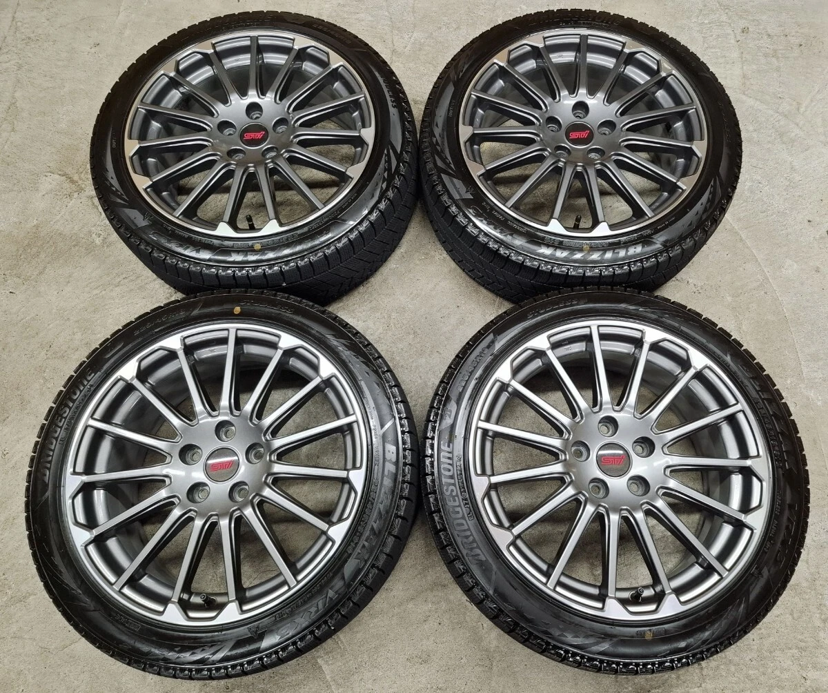 JDM Almost Subaru Levorg STI Sports OEM Wheels and Tires 2023 Bridgest No Tires