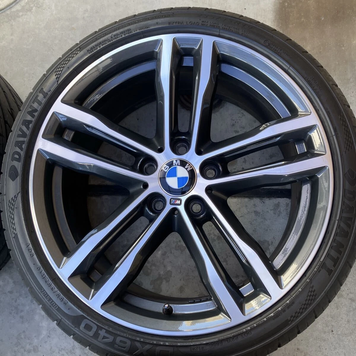 JDM BMW 704M 19" Tire & Wheel Set 4-Pack 3.4 Series PCD 120 for F30 F3 No Tires - Image 3