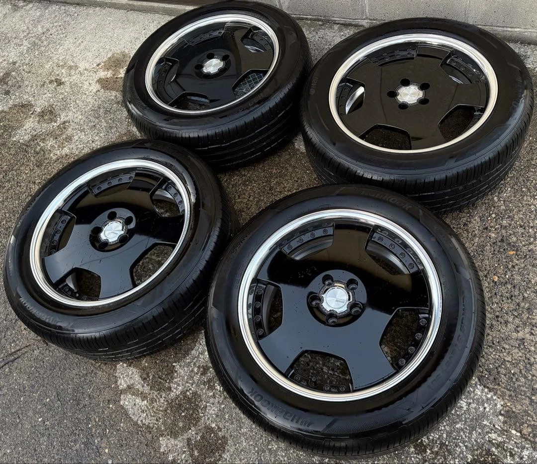 JDM WORK Lanvec LD1 19inch tire 4Book work Lanvec No Tires