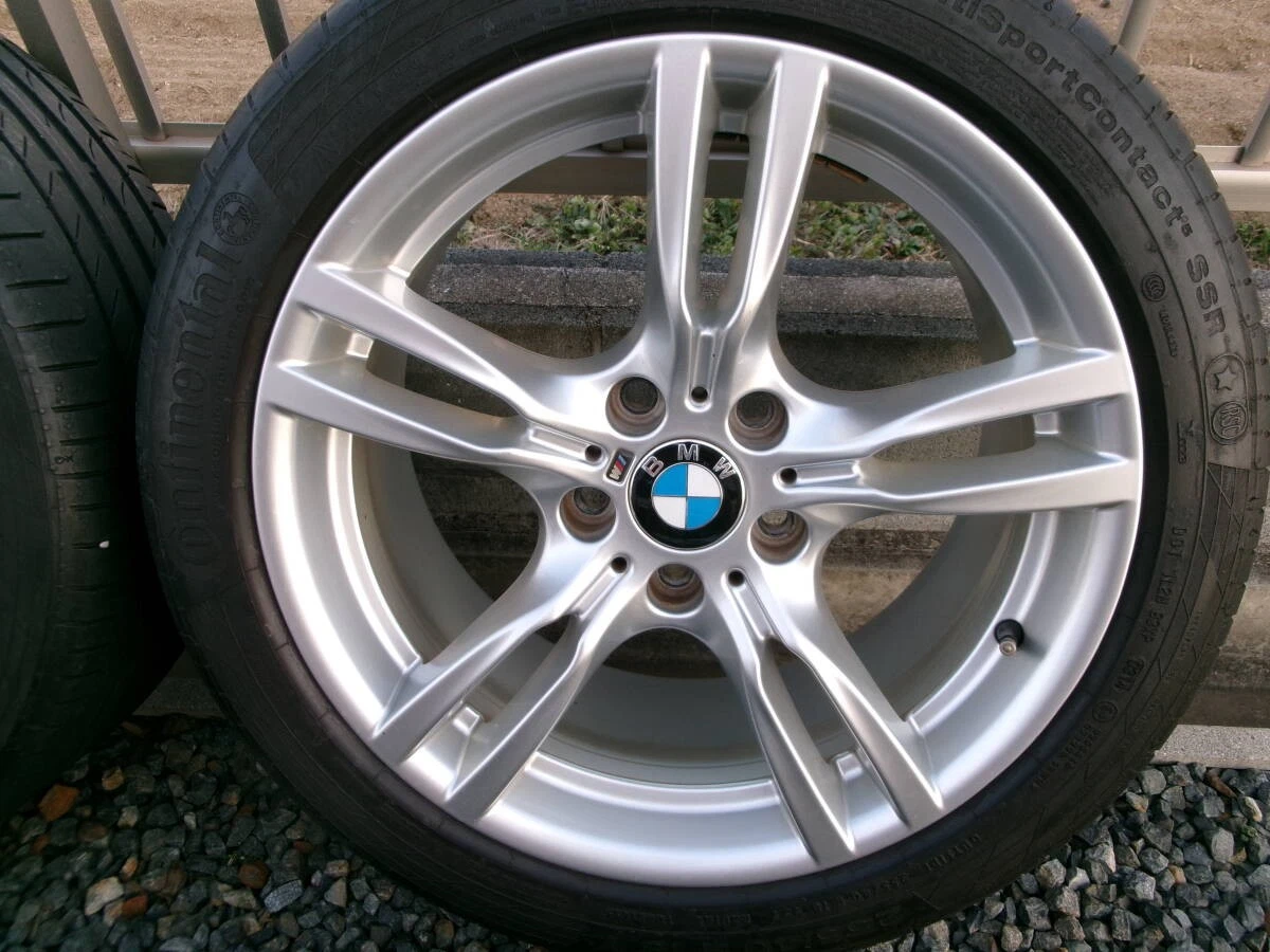 JDM BMW Genuine 3 Series F30 Msports Wheel and Tire Set of 4 No Tires - Image 6