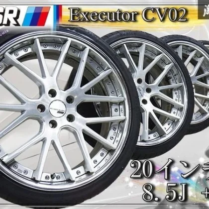 JDM SSR Executor CV02 208.5J +36 9.5J +36 5-hole PCD114.3 wheels 4-whe No Tires