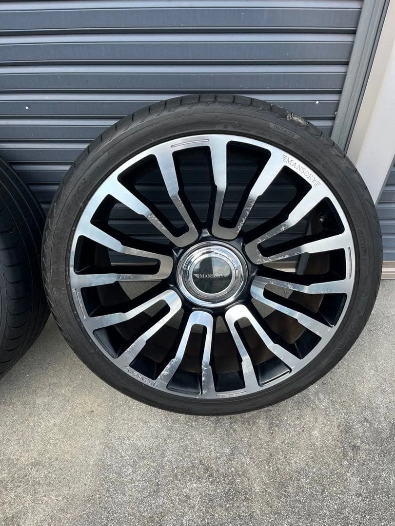 JDM Rolls Royce Ghost Mansory 22-inch Tire Wheel 4-Book Set No Tires - Image 5