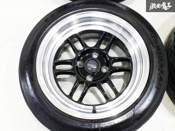 JDM Custom BMS R6T 158J +20 4-lug PCD100 wheels for 4Book ND5RC Roadst No Tires - Image 3