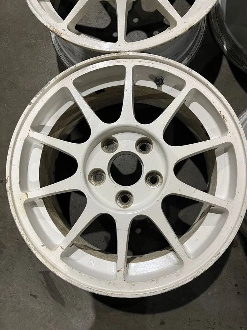 JDM DC2 Integra Type R genuine wheels 98 spec No Tires - Image 2