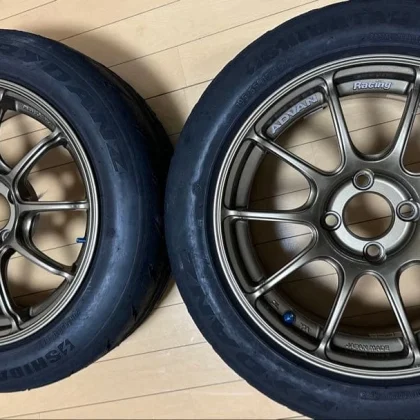 JDM YOKOHAMA ADVAN Racing RZⅡ 157j No Tires