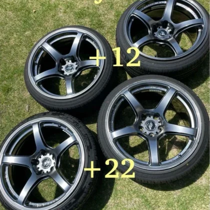 JDM WORK EMOTION T5R 189.5j 4Book +12 +22 No Tires