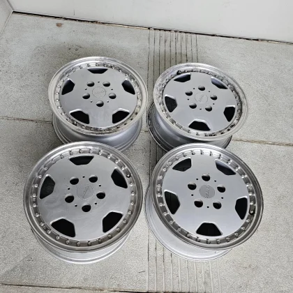 JDM LIZEA Dish Aluminum Wheels 15-inch 6.5J +45 PCD 114.3 5H 5-lug hub No Tires