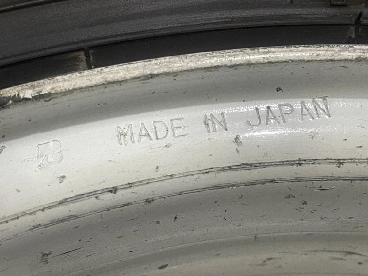 JDM Rare BS Bridgestone SUPER RAP Super Wrap 14_6J+35_114.3/4 White St No Tires - Image 8