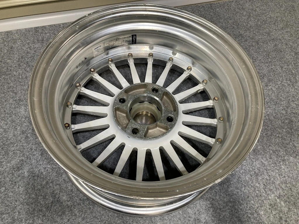 JDM Rare WEDS ALBINO 156.5JJ +16 PCD114.3 4H 2-Book Set Weds Albino U1 No Tires - Image 7