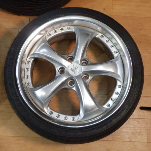 JDM WORK VS-KF 4wheels no tire 8J+38 9+45 5x114.3 - Image 2