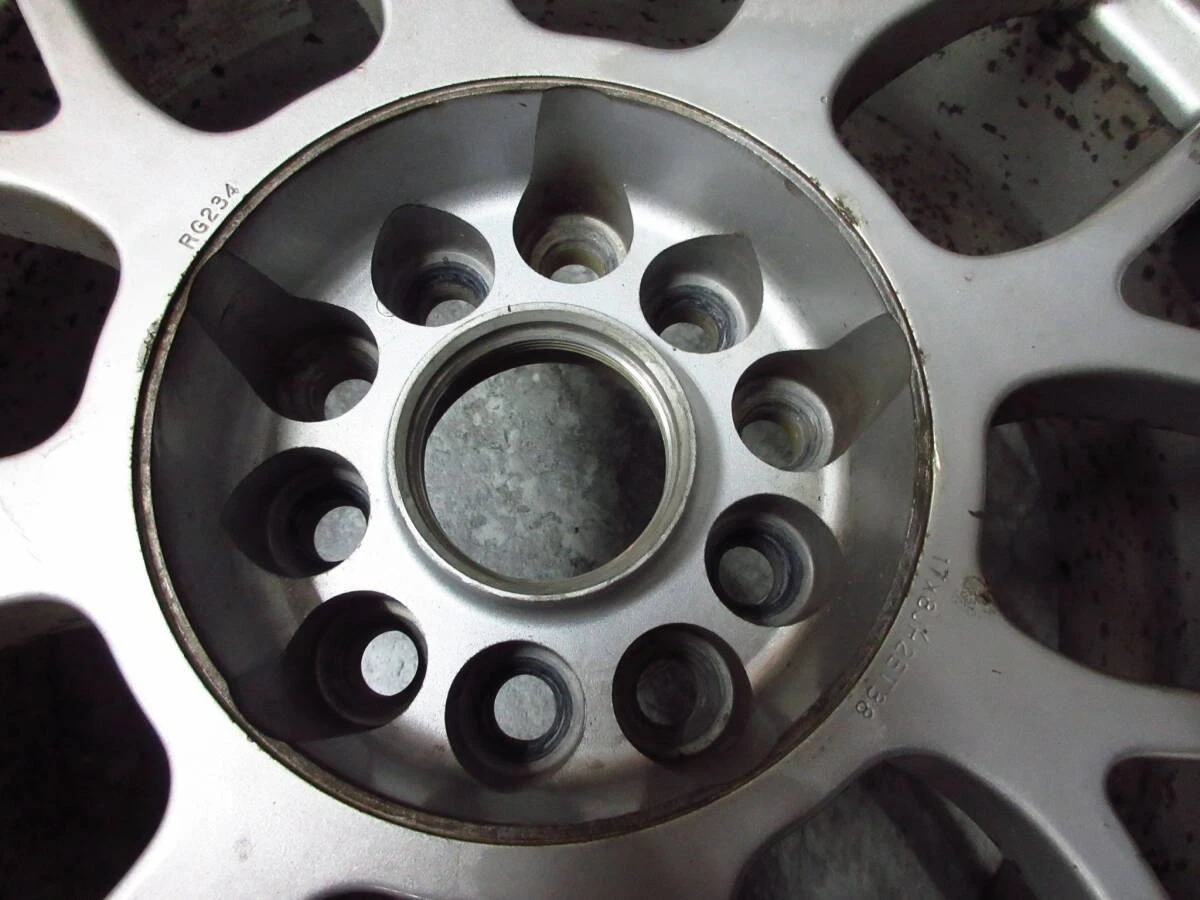 JDM Rare out-of-print BBS WISER 17" BMW E46 E36 Z3 E85 E86 Z4 E90 E91 No Tires - Image 7