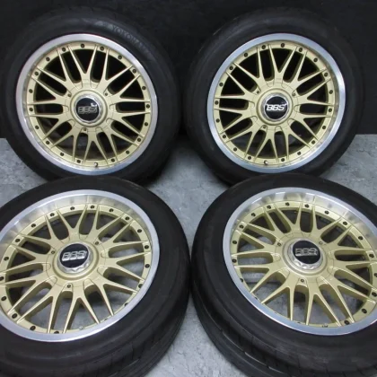 JDM Out of print extra thick BBS RS-4 18" Elgrand Caravan Hiace Granvi No Tires