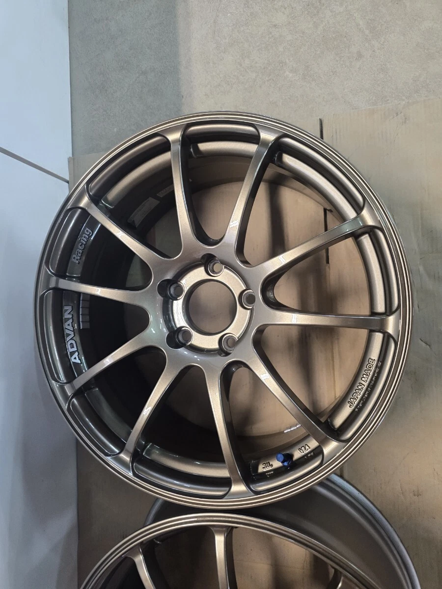 JDM ADVAN RZ 8J +45 R18 PCD114.3 ADVAN Racing RZ 8J +45 ADVAN Racing R No Tires - Image 3