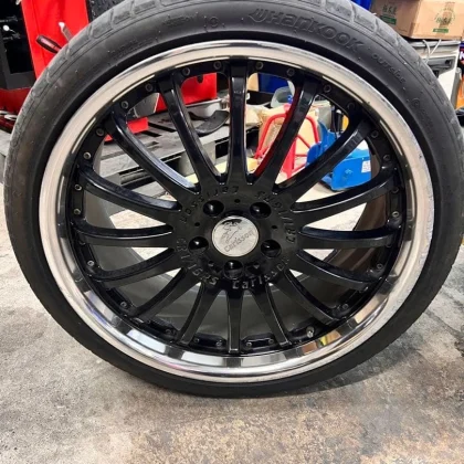 JDM curl son 21 wheel 4 book set No Tires