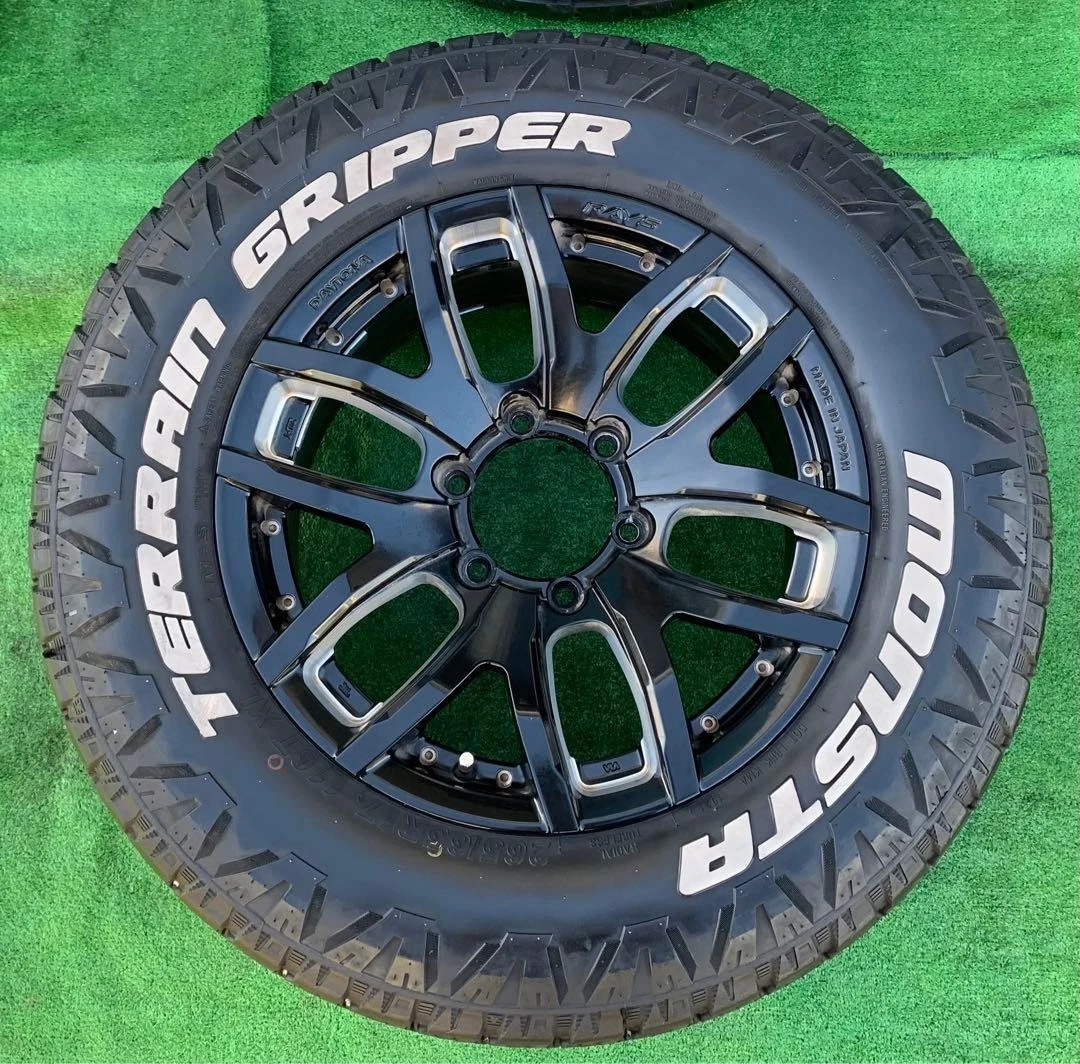 JDM A-21 Daytona FDX F6 17-inch x 8.0 & 265/65R17 No Tires - Image 6