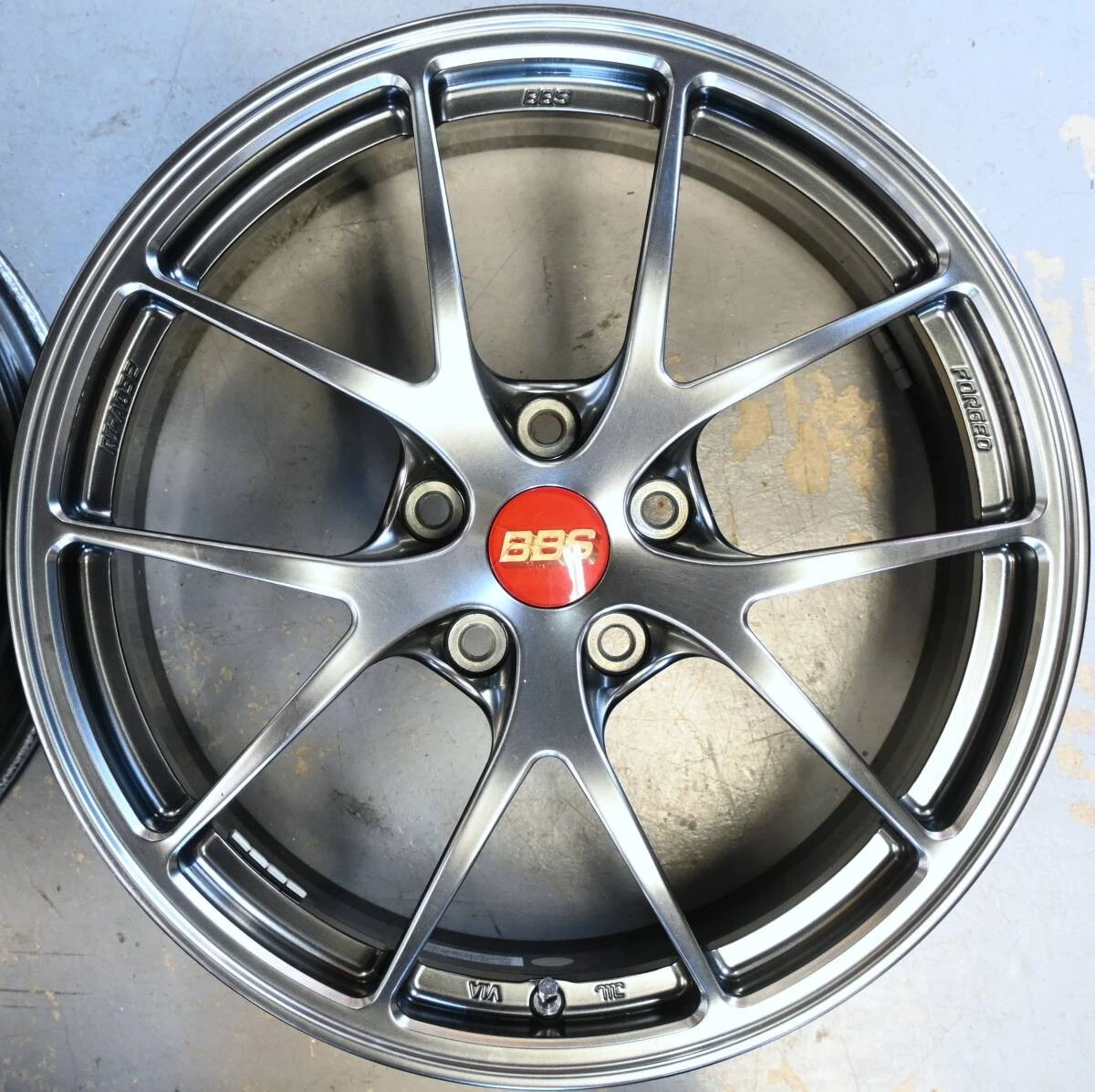 JDM BBS RI-A 8.0J Inset +45 PCD 114.3 5H RI-A032 GR Yaris FD2FN2EP3 Ci No Tires - Image 4
