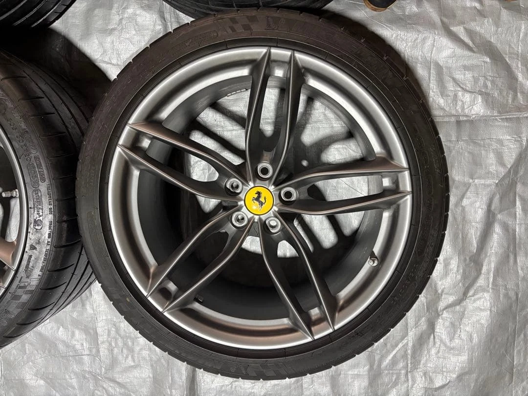 JDM Ferrari 488 GTB Genuine 20 Wheel and Tire Set of 4 No Tires - Image 5
