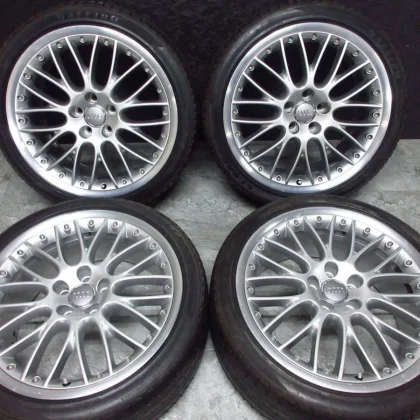 JDM Rare Audi S6 A6 Genuine OP SPEEDLINE 19A4 S4 RS4 RS6 S4 TT Q3 RS V No Tires