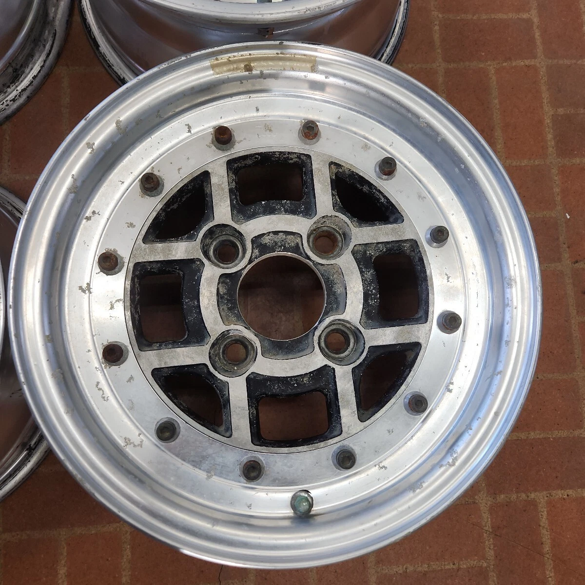 JDM Deep rim old car Enkei ENKEI Fortress Four 13 inches 6J+15 7J+5 4H No Tires - Image 5