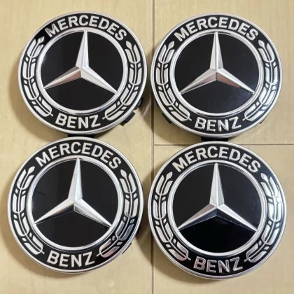 JDM Rare Mercedes-Benz Genuine AMG Center Cap 4 Individual Used 222 40 No Tires