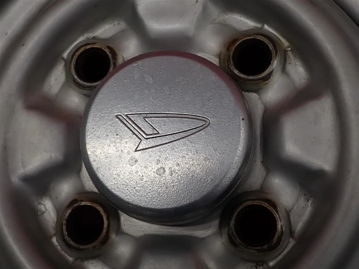 JDM Rare Item 4-Book Set Used Daihatsu Mi-ZII Genuine Steel Iron Wheel No Tires - Image 10