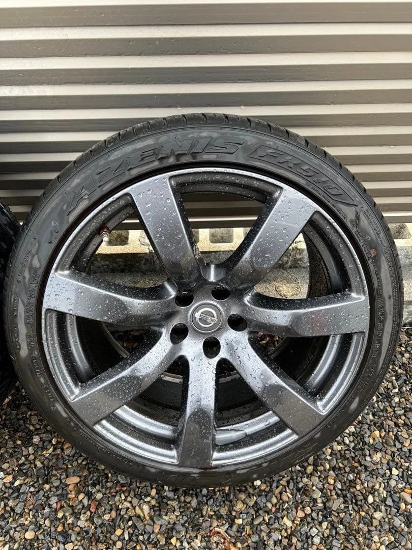 JDM GT-R R35 rear tires 10.5J 4-pack No Tires - Image 5
