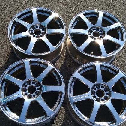 JDM Rare good condition WORK EMOTION XT7 for Prius Corolla Subaru PCD1 No Tires