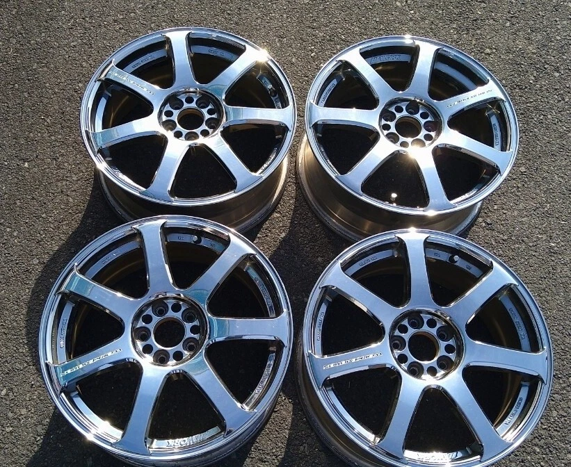 JDM Rare good condition WORK EMOTION XT7 for Prius Corolla Subaru PCD1 No Tires