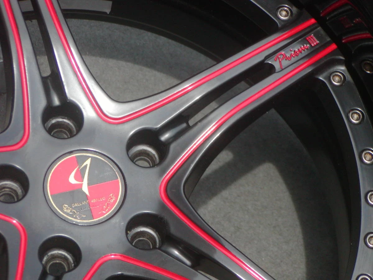 JDM Out of print 3-piece forging. Over ¥800000. Abflug Prism III 9J 10 No Tires - Image 6