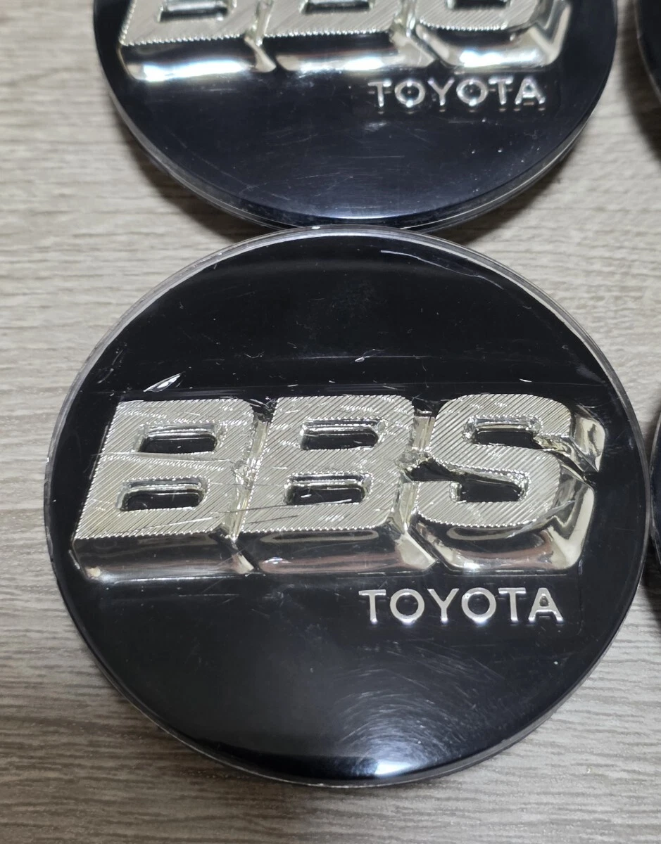 JDM Rare Toyota Genuine BBS Center Caps 70mm for RF LM RG-F RE-L RE-L2 No Tires - Image 5