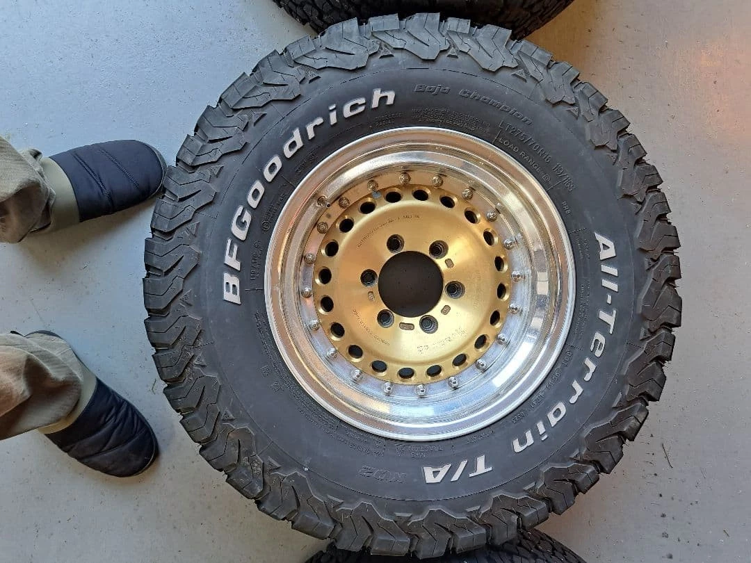 JDM Watanabe Speedster Hilux Surf No Tires - Image 3