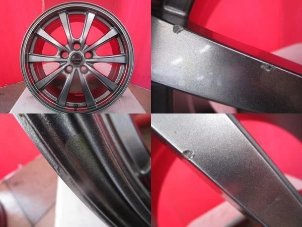 JDM 4BookSET Used Wheels: EURO TECH 8.0J+35 5H-120 Roadstone N8000 202 No Tires - Image 5