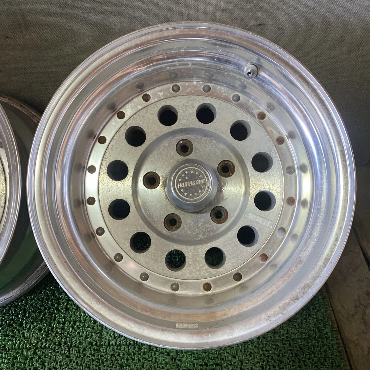 JDM Deep-rim Hurricane Racing Wheels ENKEI 1616x8J-26 PCD: 127-5H 78mm No Tires - Image 5