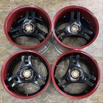 JDM Rare Super Advan Racing SA3R 178J +35 9J+38 PCD114.3 5-hole 5H 180 No Tires