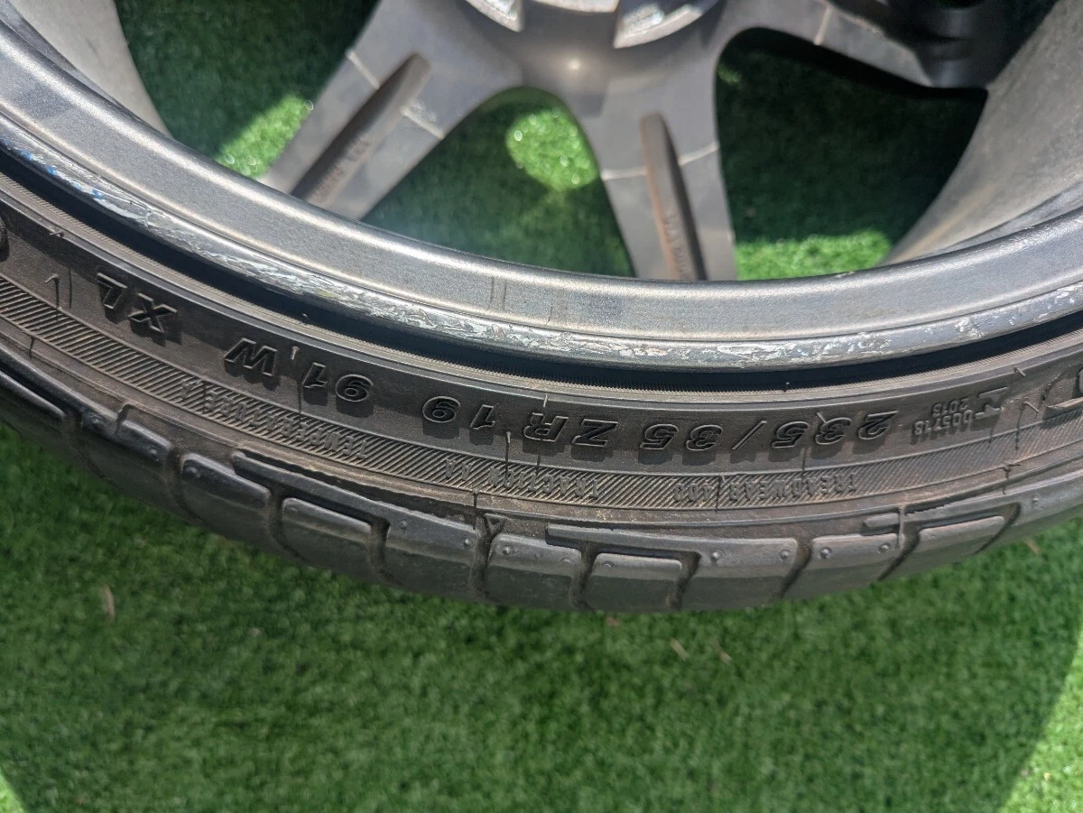 JDM TE37SL 9.5J+22 19114.3 5h GTR Size BNR34 wheels ATR SPORTS 235/35/ No Tires - Image 9