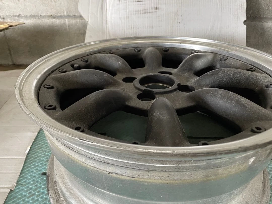 JDM Super cool 15 Watanabe black aluminum wheels No Tires - Image 10